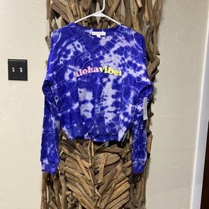 Spiritual gangster, tie-dye sweater